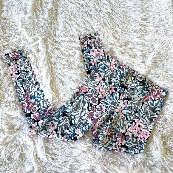 American Eagle Outfitters floral print leggings size small - Picture 1 of 4